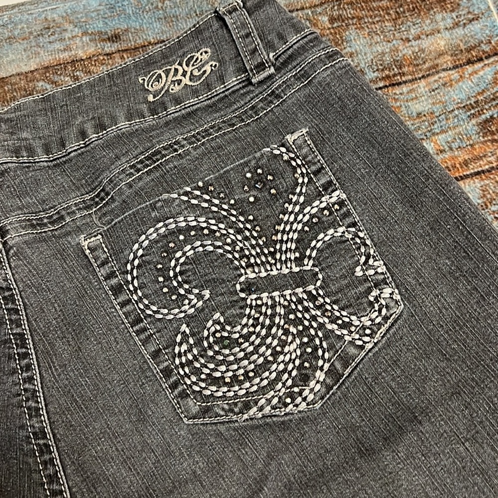 CLOSET CLEAR-OUT Bubblegum Jeans, charcoal color